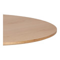 Table Simplet Skinny 80 cm, oak/white