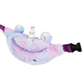 Starpak Plush Waist Bag Fanny Pack Unicorn, purple