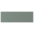 NICKEBO Drawer front, matt grey-green, 60x20 cm