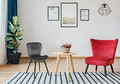 Chair Batilda VIC, dark grey