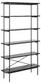 Shelving Unit Angus, black