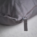 GURLI Cushion cover, dark grey, 50x50 cm