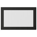 FÄLLSVIK Glass door, anthracite/reeded glass, 60x38 cm