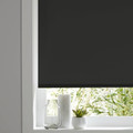 Colours Roller Blind Halo 37 x 180 cm, black