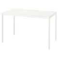VIHALS Table, white/white, 125x74 cm