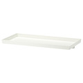 MITTZON Display shelf for frame w castors, white, 80x4 cm