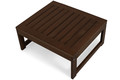 Wooden Garden Coffee Table MALTA, dark brown