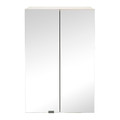 Bathroom Mirrored Wall Cabinet GoodHome Imandra 60x90x36cm, wood