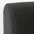 LYCKSELE HÅVET Chair-bed, Vansbro dark grey