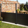 Blooma Neva Transparent 1/2 Fence Panel 88 x 179 cm