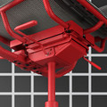 STYRSPEL Gaming chair, grey/red