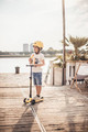 SCOOTANDRIDE Helmet for children S-M 3+ Lemon