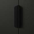 TROTTEN Cabinet with doors, anthracite, 70x173 cm