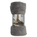 Blanket Throw Molleton 150x200cm, grey