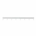 Rack with Hooks 60, white