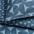 ÄNGSNEJLIKA Duvet cover and pillowcase, dark blue/light blue, 150x200/50x60 cm