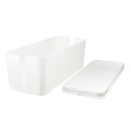 Cable Box organizer, white