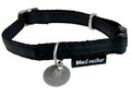 Zolux Dog Collar Mac Leather 20mm, black