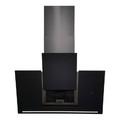 GoodHome Chimney Hood Bamia GHAGML90, black