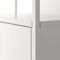 TROTTEN Cabinet with doors, white, 70x110 cm