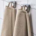 VÅGSJÖN Hand towel, light beige, 50x100 cm