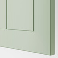 METOD Base cab f TALLSJÖN sink, white/Stensund light green, 60x60 cm