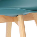 Dining Chair Norden Cross PP, sea