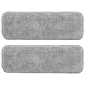 PEPPRIG Microfibre pad for flat mop, grey, 10x29 cm