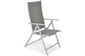 Large Outdoor Furniture Set Modena Max, silver