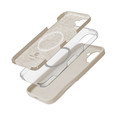 CRONG Phone Case iPhone 16 MagSafe Color Cover, stony beige