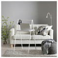 BJÖRKÅSEN Folding table, white, 110x59 cm
