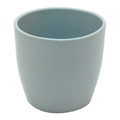 GoodHome Plant Pot Cover Emi 11cm, duck egg