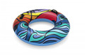 Bestway Inflatable Swim Ring with Handles 91 cm, 1pc, assorted patterns, 10+