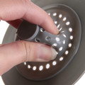 Sink Strainer, silicone/stainless steel