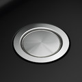 TALLSJÖN Sink bowl w visible front, dark grey/stone effect, 60x65 cm