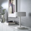 NYMÅNE Table lamp, white, 33 cm