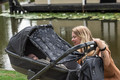 Dooky Universal Cover for Car Seats & Strollers Romantic Leaves
