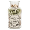 Scented Potpourri Jar 12cm, green