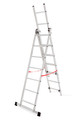 AW Aluminium Ladder Basic 3x6 Steps 150kg