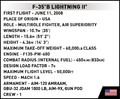 Cobi Blocks Armed Forces F-35B Lightning II 594pcs 8+
