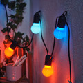 SOLVINDEN LED lighting chain with 12 bulbs, outdoor/multicolour