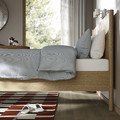 TONSTAD Bedroom furniture, set of 3, oak veneer, 160x200 cm