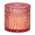 Candle in Glass 10.5cm, pink