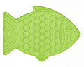 LickiMat Classic for Cats Felix Fish, soft, green