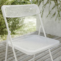 TORPARÖ Chair, outdoor, foldable/white