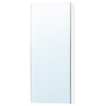 LETTAN Mirror cabinet with door, mirror effect/mirror glass, 40x15x95 cm