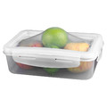 Lunch Box with Flexible Lid, grey