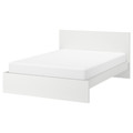 MALM Bed frame, high, white, Luröy, 180x200 cm