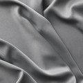MAJGULL Block-out curtains, 1 pair, grey, 145x250 cm