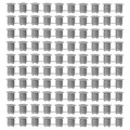 KOMPLEMENT Cover cap, dark grey, 100 pack